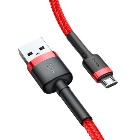 Baseus Cafule | Wzmocniony kabel USB - Micro USB dwustronny Quick Charge 2A 3m EOL