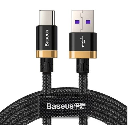 Baseus Flash Charge | Szybki kabel USB Type-C Quick Charge 3.0 Huawei SuperCharge 40W 5A 2m EOL