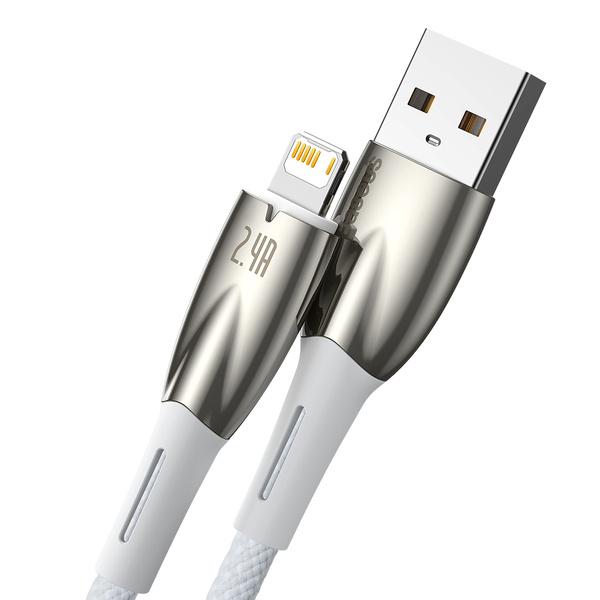 Baseus Glimmer Series | Kabel USB - Lightning do Apple iPhone iPad AirPods 1m 2.4A