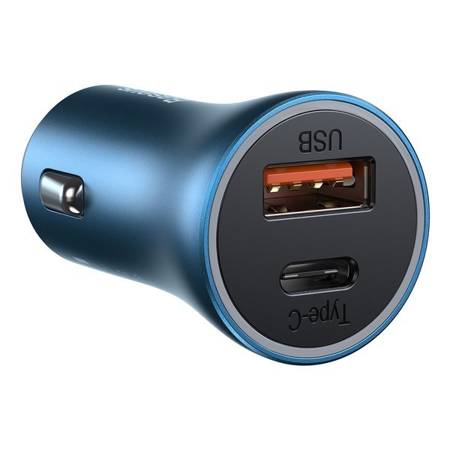 Baseus Golden Pro | Ładowarka samochodowa USB USB-C Power Delivery QC 4.0 40W