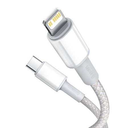 Baseus High Density | Kabel USB-C Lightning do iPhone Power Delivery 20W 18W 2m