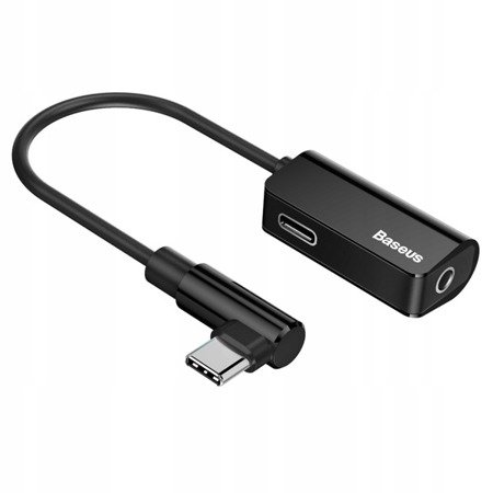Baseus L45 | Adapter audio przejściówka USB-C Mini Jack 3.5mm EOL